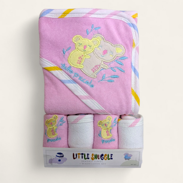 Little Snuggle Baby Bath Towel Set